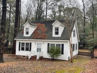 view of cape cod house