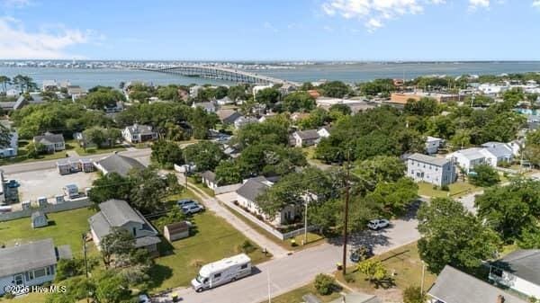 2011 Fisher St, Morehead City, NC 28557 - bird's eye view of a notable bridge and a large body of water