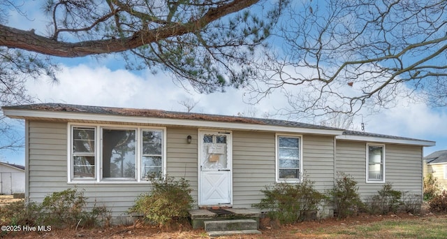 view of front of house