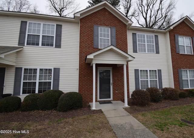 view of townhome / multi-family property