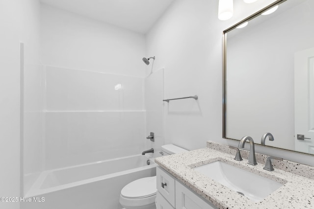 211 NE 78th St, Oak Island, NC 28465 - full bath featuring toilet, vanity, and tub / shower combination