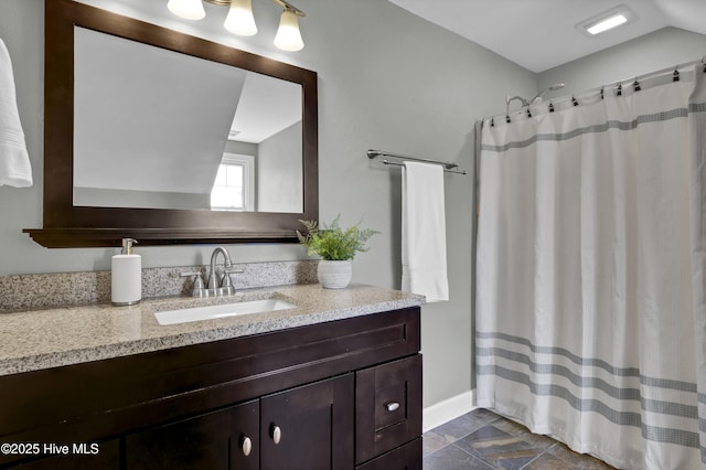 1307 Edgewater Club Rd, Wilmington, NC 28411 - full bath with vanity and a shower with curtain