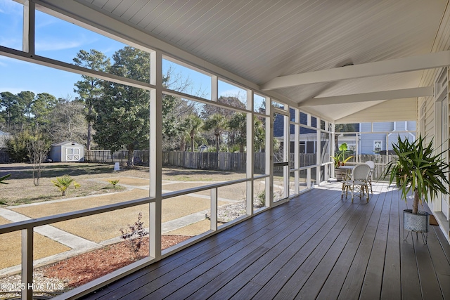 1307 Edgewater Club Rd, Wilmington, NC 28411 - view of unfurnished sunroom