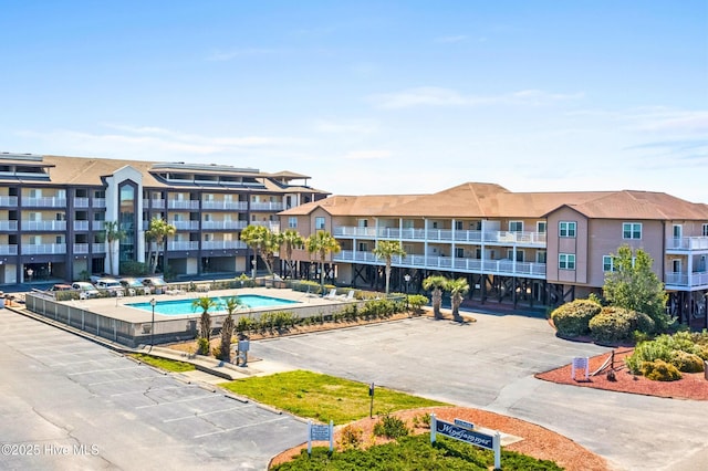 view of property featuring a residential view