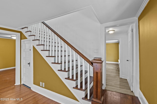 1206 N Bonner St, Washington, NC 27889 - office space with baseboards and wood finished floors