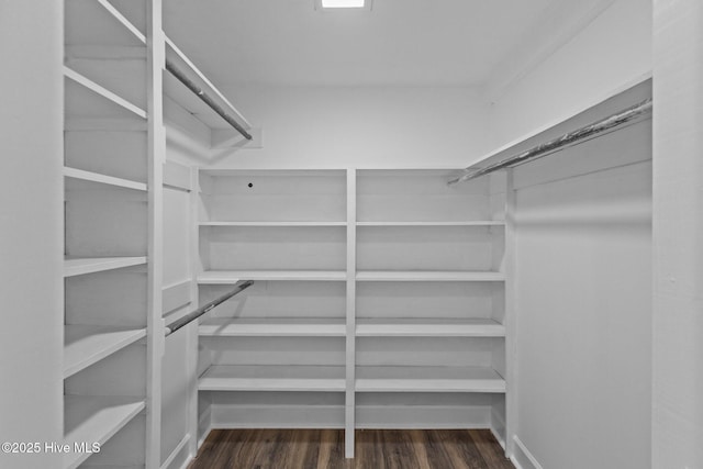 1206 N Bonner St, Washington, NC 27889 - spacious closet featuring wood finished floors