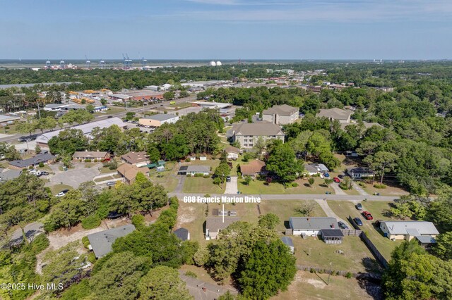 aerial view