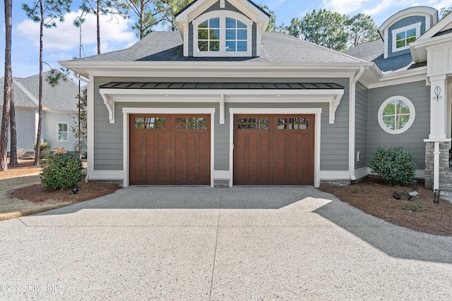 exterior space with driveway