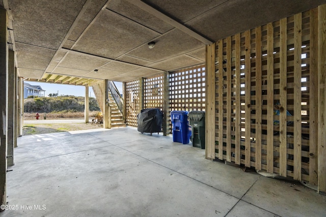 886 New River Inlet Rd Unit 41, North Topsail Beach, NC 28460 - view of patio / terrace featuring stairs and a grill