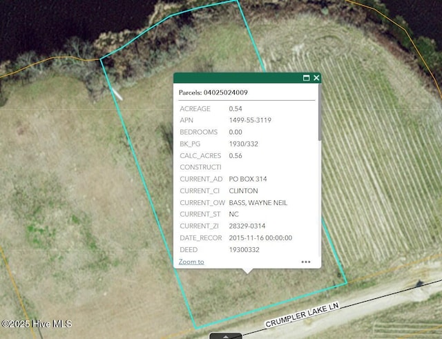 LOT2 Crumpler Lake Ln Unit 2, Clinton NC, 28328 land for sale