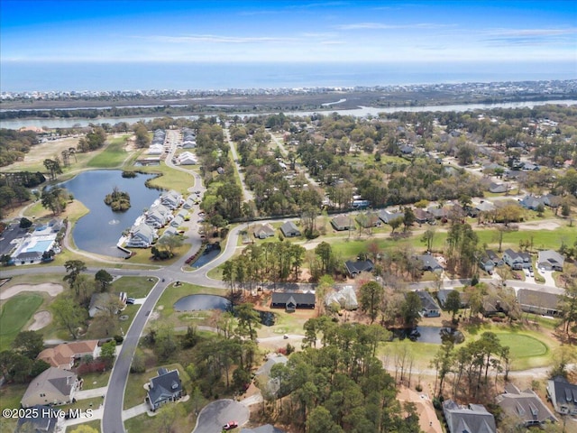 1708 Oakbrook Dr SW, Ocean Isle Beach, NC 28469 - view of property location with nearby suburban area and a large body of water