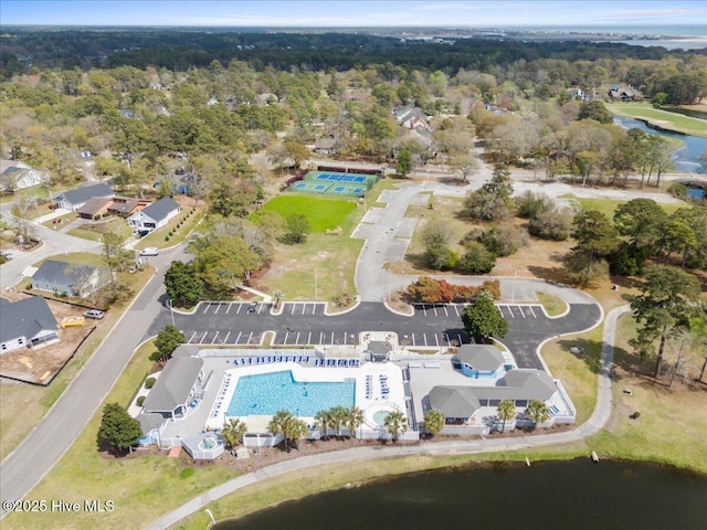 1708 Oakbrook Dr SW, Ocean Isle Beach, NC 28469 - view of property location featuring a pool area and a large body of water