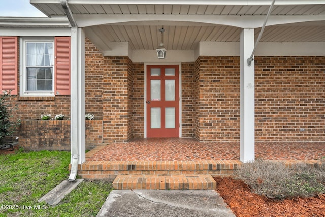211 Brandon Ave, Tarboro, NC 27886 - view of exterior entry featuring brick siding
