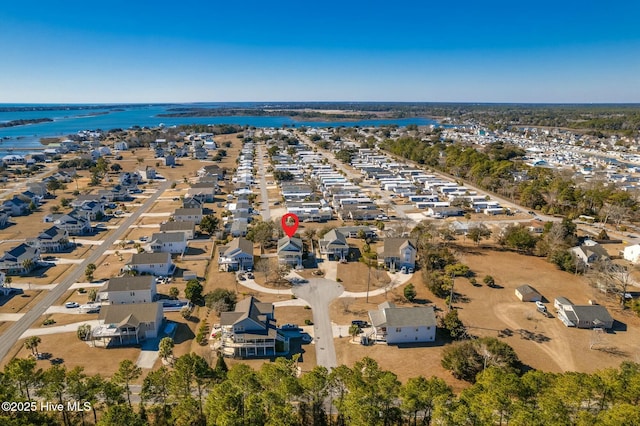 bird's eye view featuring a residential view