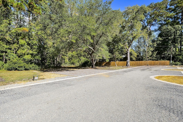 view of road