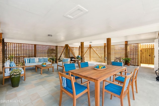 212 Florida Ave, Carolina Beach, NC 28428 - view of dining room