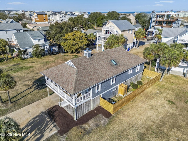 212 Florida Ave, Carolina Beach, NC 28428 - aerial perspective of suburban area