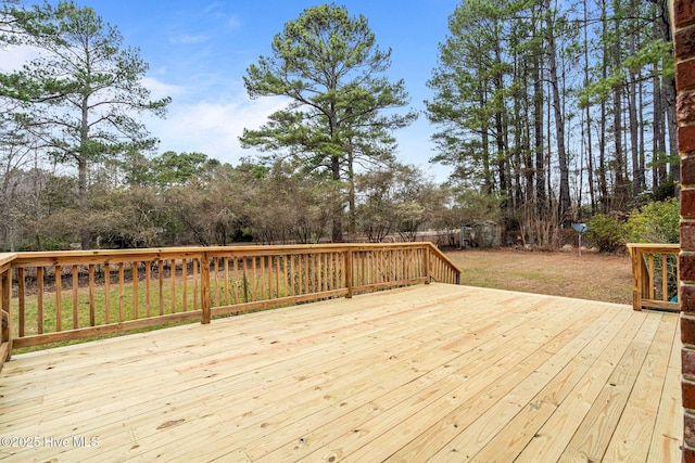 view of deck