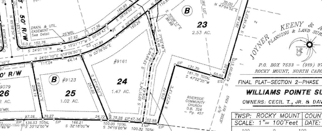 9161 Thomas Rd Unit 24, Rocky Mount NC, 27803 land for sale