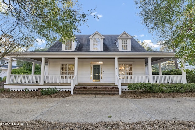 farmhouse-style home with a porch