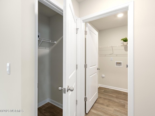 view of closet