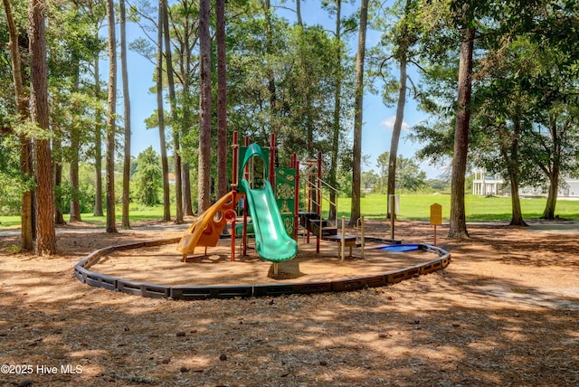 view of communal playground