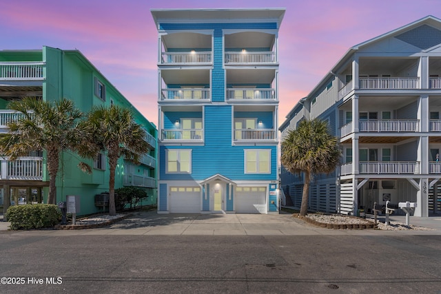 308 Carolina Beach Ave S Unit 1, Carolina Beach, NC 28428 - birds eye view of property with a beach view and a water view