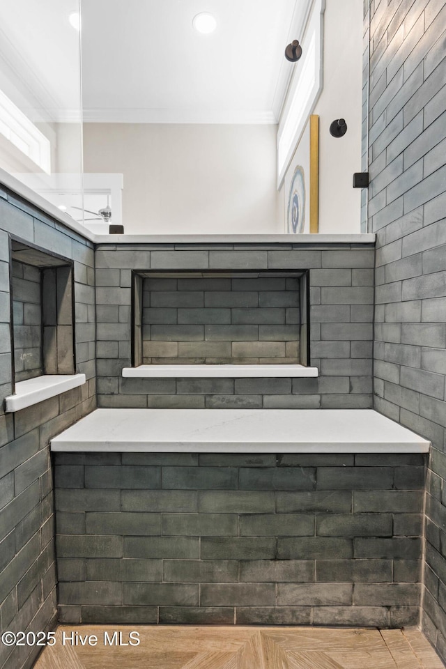 935 Baldwin Park Dr, Wilmington, NC 28411 - bathroom with ornamental molding