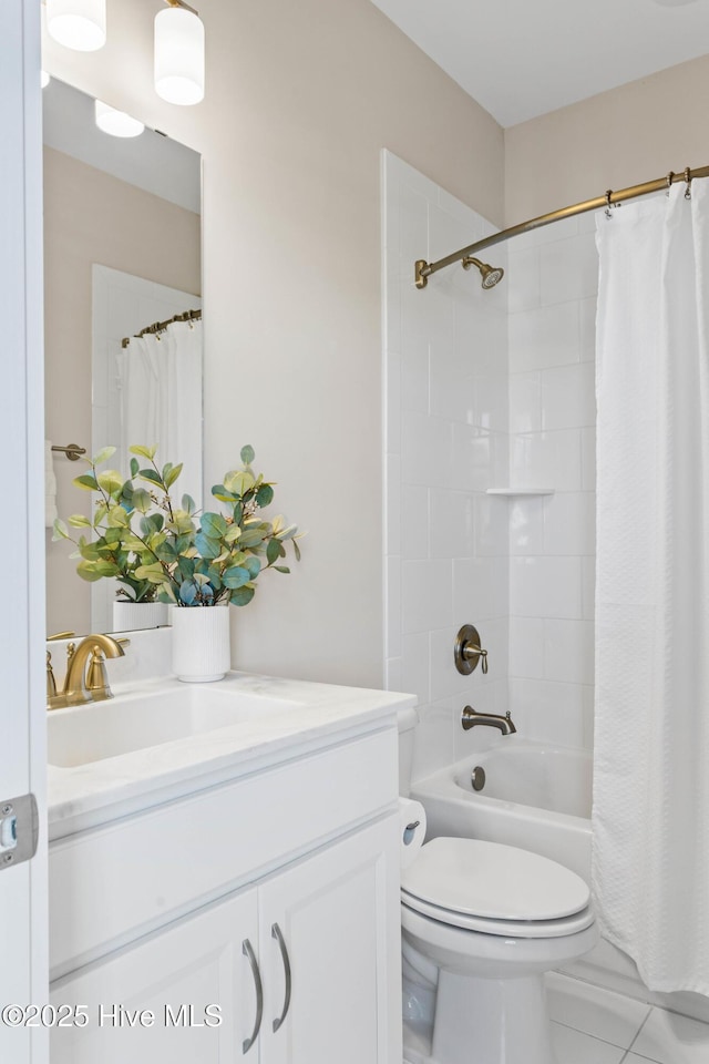 935 Baldwin Park Dr, Wilmington, NC 28411 - full bathroom with vanity, toilet, and shower / tub combo