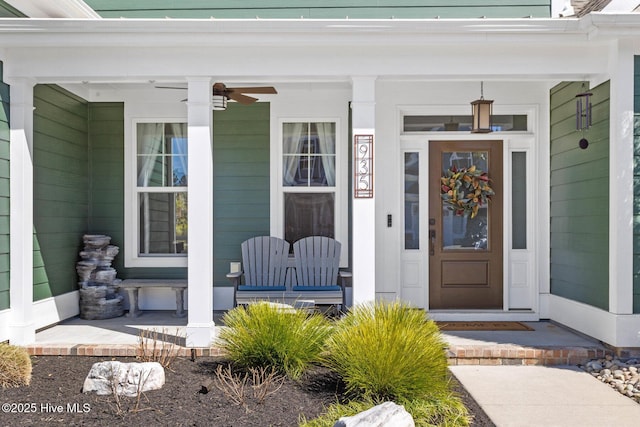 935 Baldwin Park Dr, Wilmington, NC 28411 - doorway to property with a porch