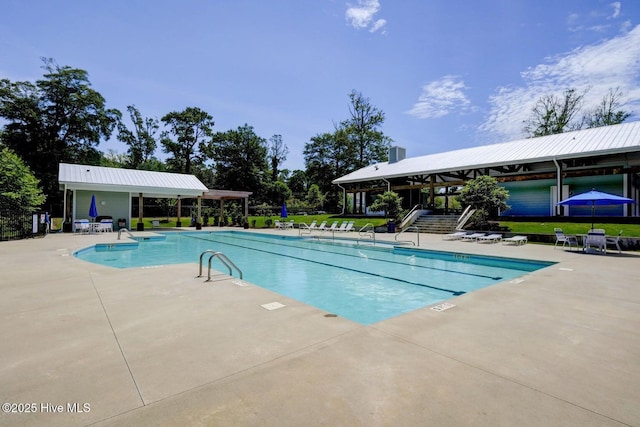 935 Baldwin Park Dr, Wilmington, NC 28411 - community pool featuring a patio