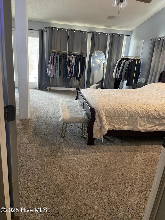 bedroom featuring carpet flooring