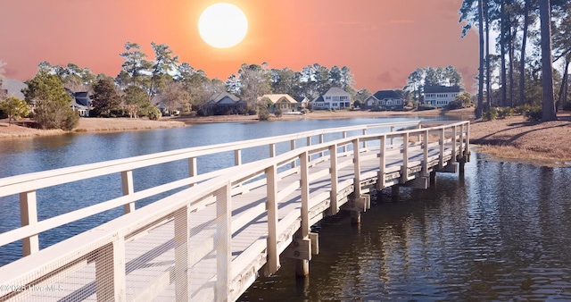 155 Abbington Pl SW, Ocean Isle Beach, NC 28469 - dock area with a water view