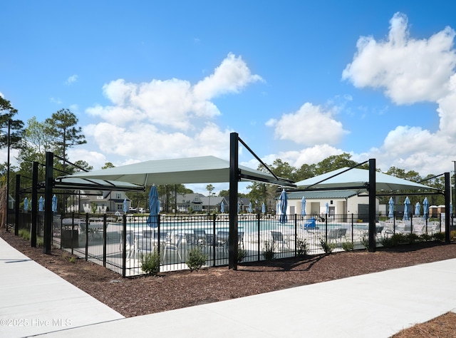 155 Abbington Pl SW, Ocean Isle Beach, NC 28469 - view of property's community featuring fence and a swimming pool