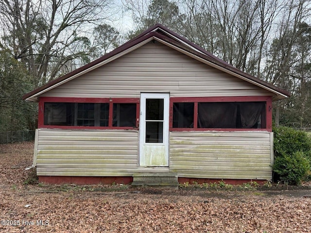 view of front of house