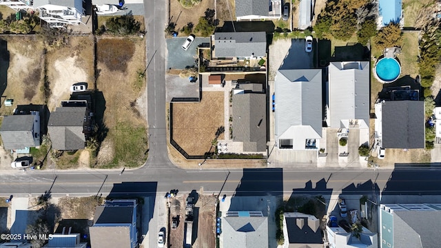 drone / aerial view featuring a residential view