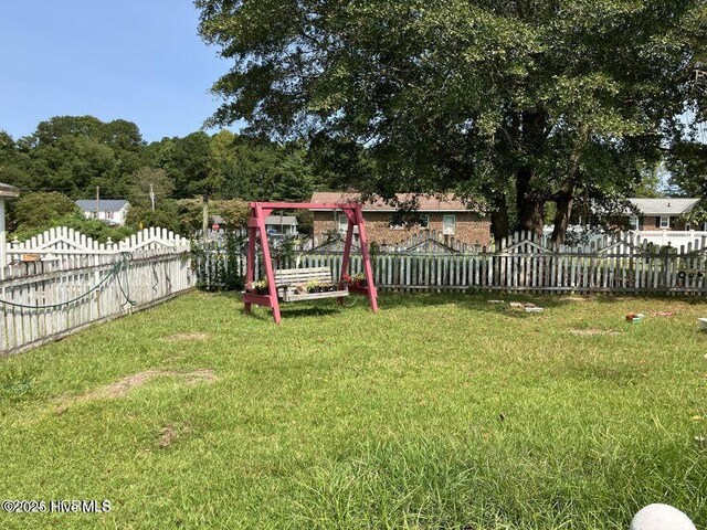 exterior space featuring fence