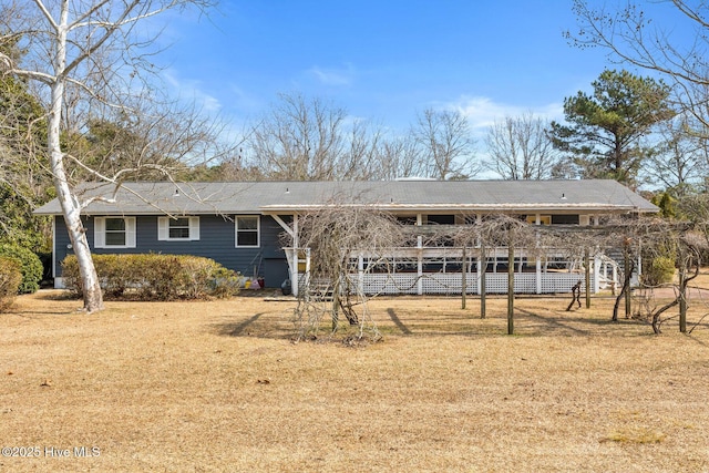 view of rear view of house