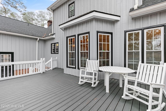 view of deck