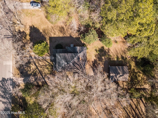 view from above of property