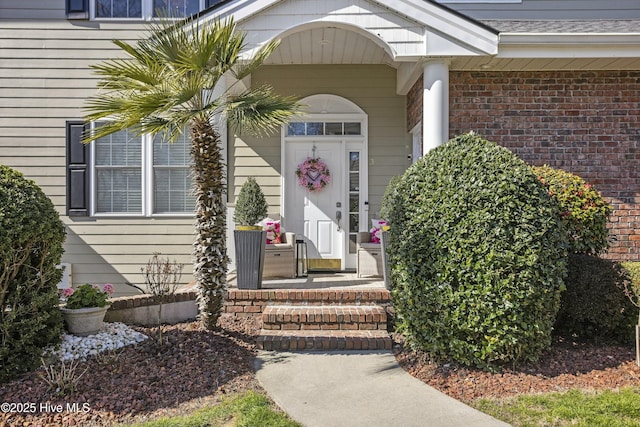 view of property entrance