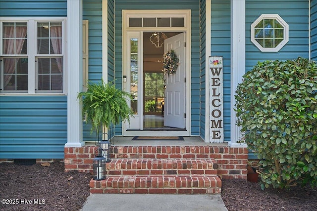 122 Smathers Dr, West End, NC 27376 - view of exterior entry featuring covered porch