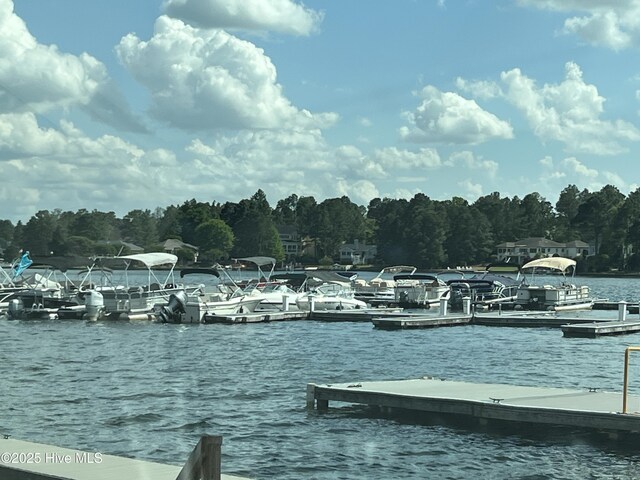 122 Smathers Dr, West End, NC 27376 - dock with a water view and a forest view