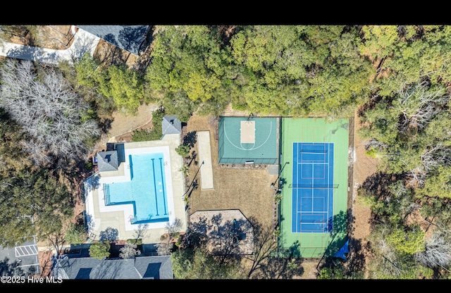 aerial view