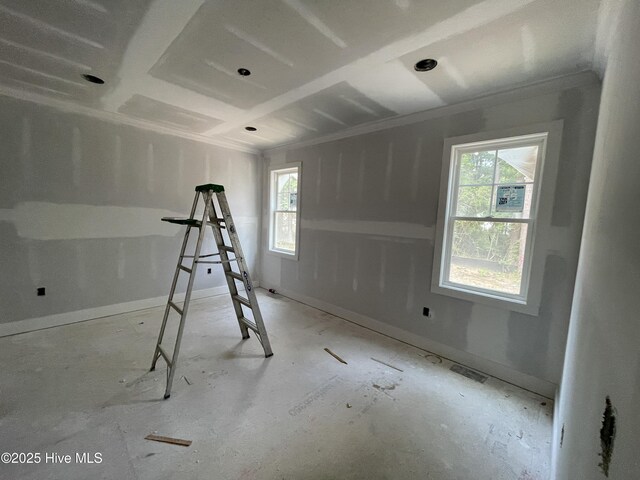 859 Blue Bird Dr, Vass, NC 28394 - rear view of house with crawl space