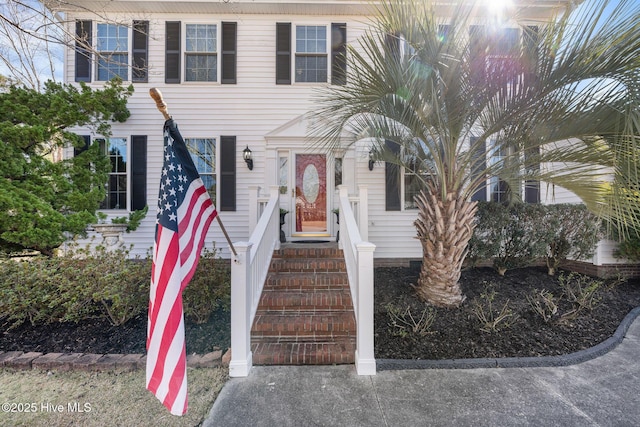 view of front of house