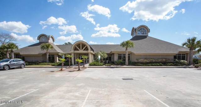 community pool with a patio