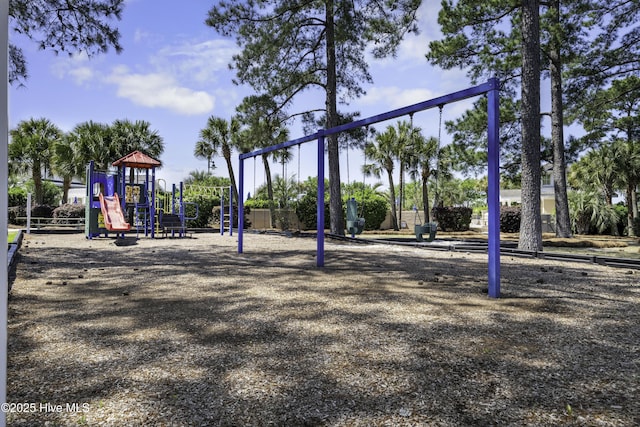 view of communal playground