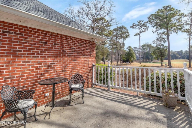 view of patio