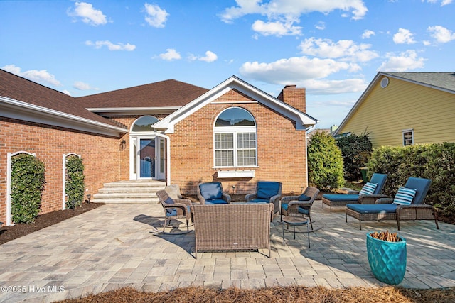 view of patio / terrace with outdoor lounge area